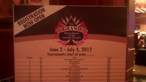 golden nugget poker tournaments 2023|las vegas grand series of poker 2023.